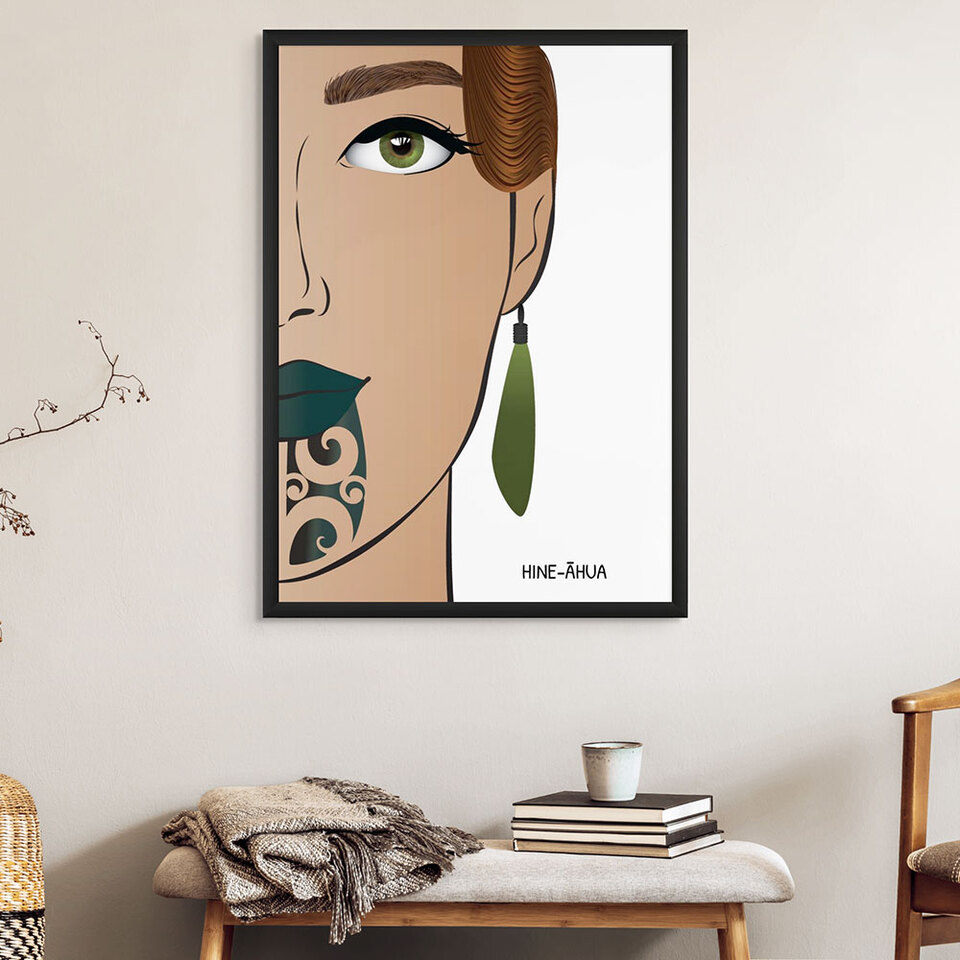 Maori art for sale online_Modern Contemporary Maori Wall Prints