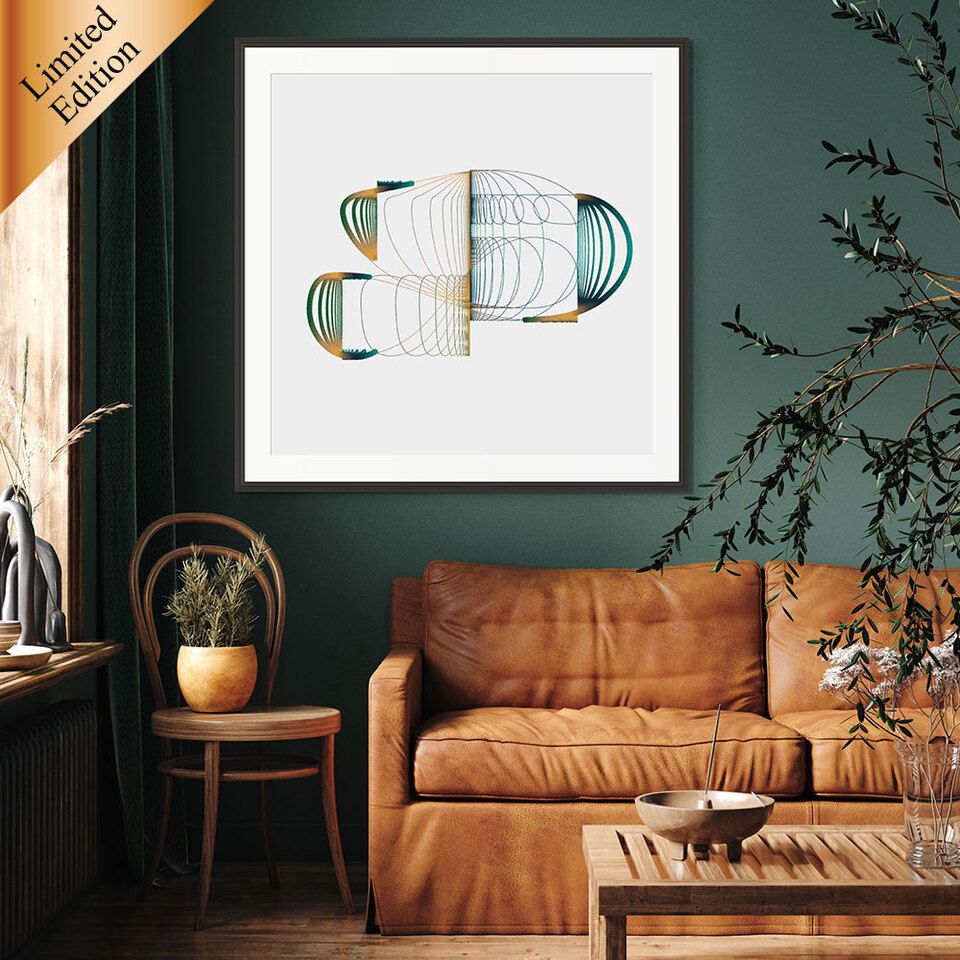 Modern Abstract NZ Art of Crypic Circus